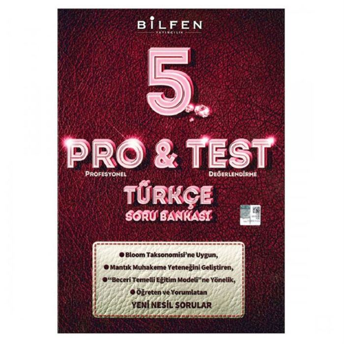 5 Sınıf Pro & Test Türkçe Soru Bankası Bilfen Yayınları
