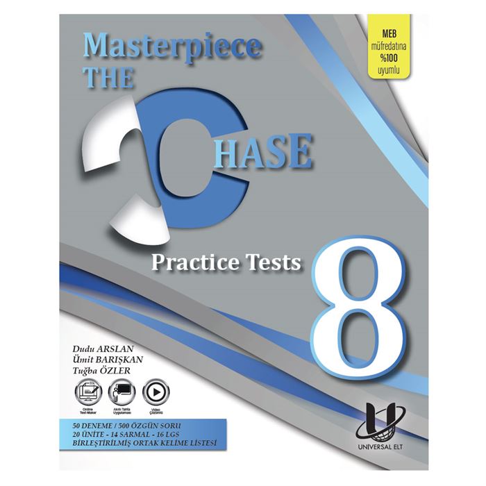 The Chase 8 Masterpiece Practice Tests 1 50 Deneme Universal ELT