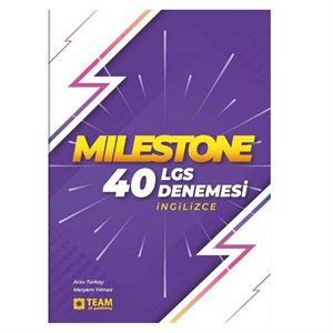 Milestone İngilizce 40 LGS Denemesi Team ELT