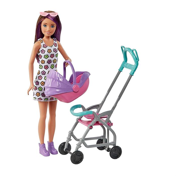 Barbie Bebek Bakıcısı Bebeği ve Aksesuarları FHY97-GXT34