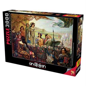 Anatolian Puzzle 3000 Parça Lancelot-Guinevere 4929