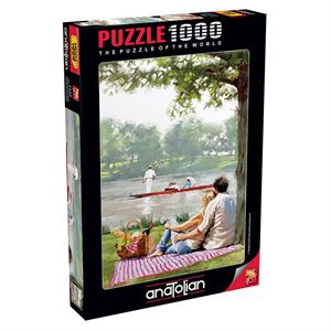 Anatolian Puzzle 1000 Parça Romantik Piknik 1137