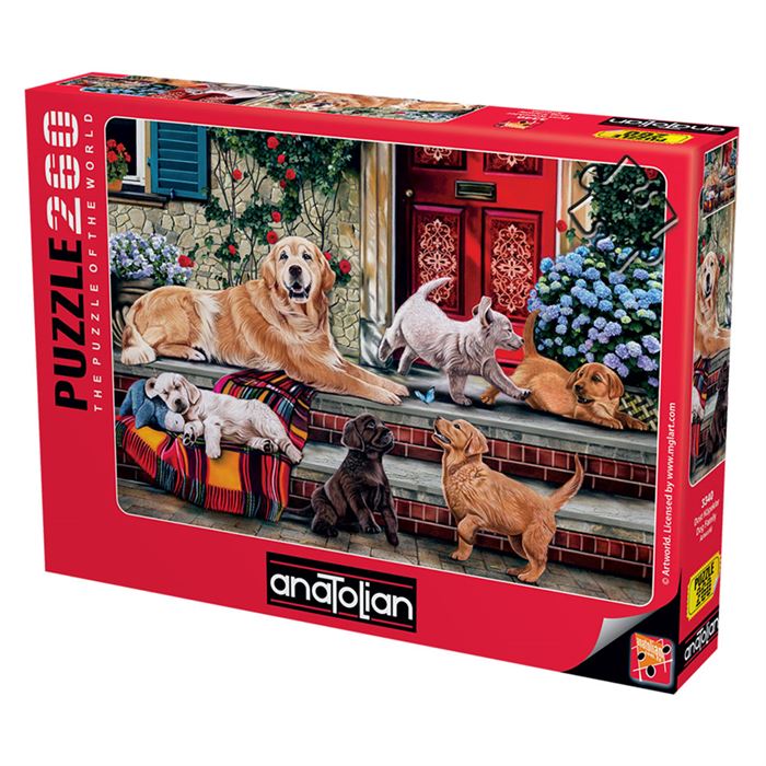 Anatolian Puzzle 260 Parça Dost Köpekler 3340