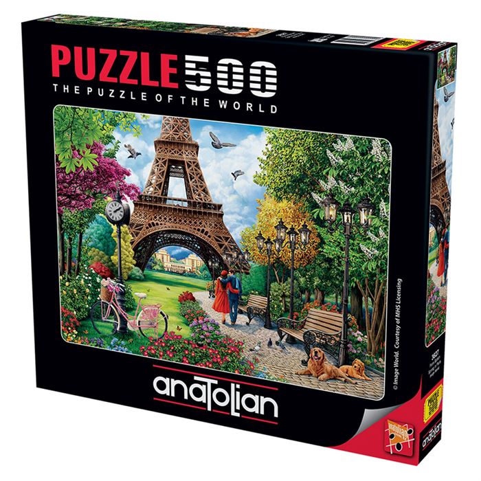 Anatolian Puzzle 500 Parça Paris Baharı 3627