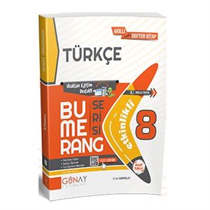 8 Sınıf Bumerang Türkçe Etkinlikli Soru Bankası Günay Yay