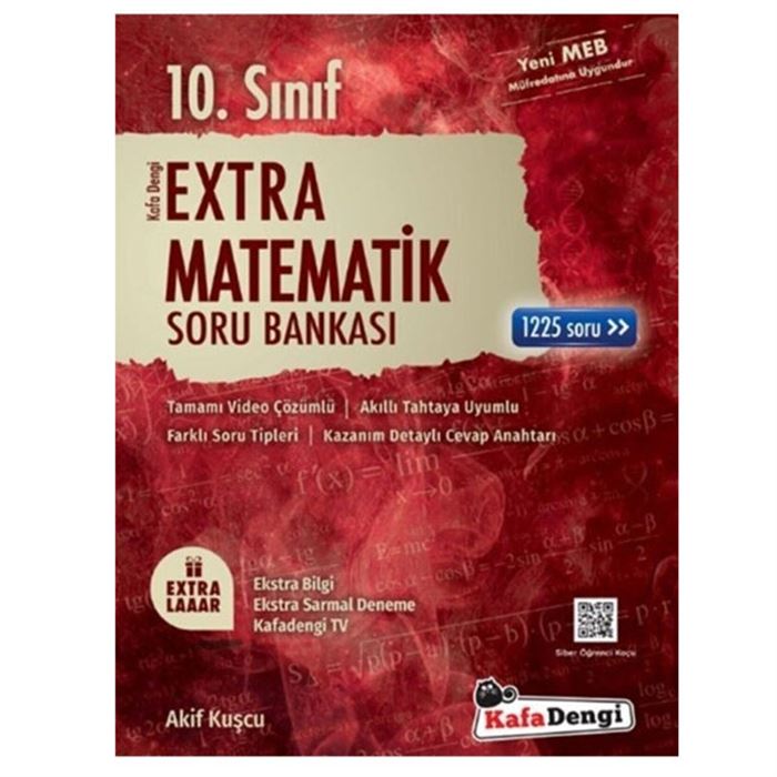10 Sınıf Extra Matematik Soru Bankası Kafa Dengi Yayınları