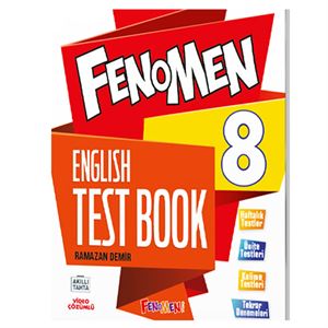 8 Sınıf English Test book Fenomen Okul Yayınları