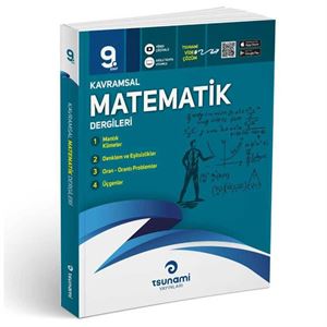 9 Sınıf Kavramsal Matematik Dergileri 4 Dergi Tsunami Yayınları