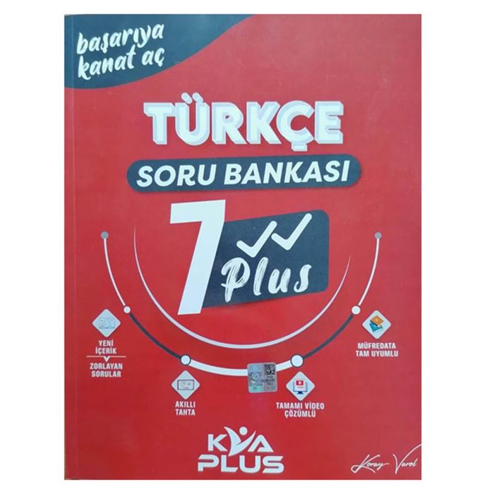 7 Sınıf Türkçe Plus Serisi Soru Bankası Koray Varol Yayınları