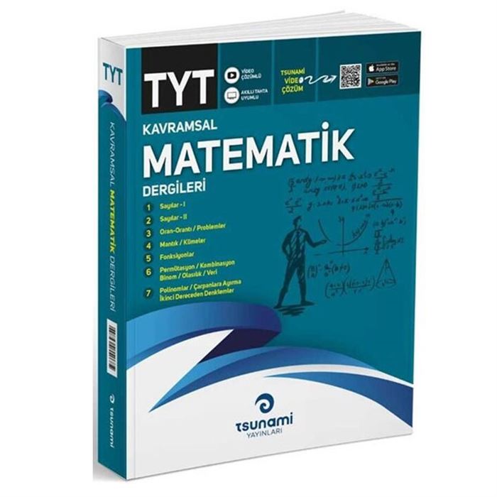 TYT Matematik Kavramsal Dergileri Tsunami Yayınları FH8351