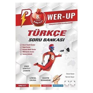 8 Sınıf Power Up Türkçe Soru Bankası Nartest Yayınları