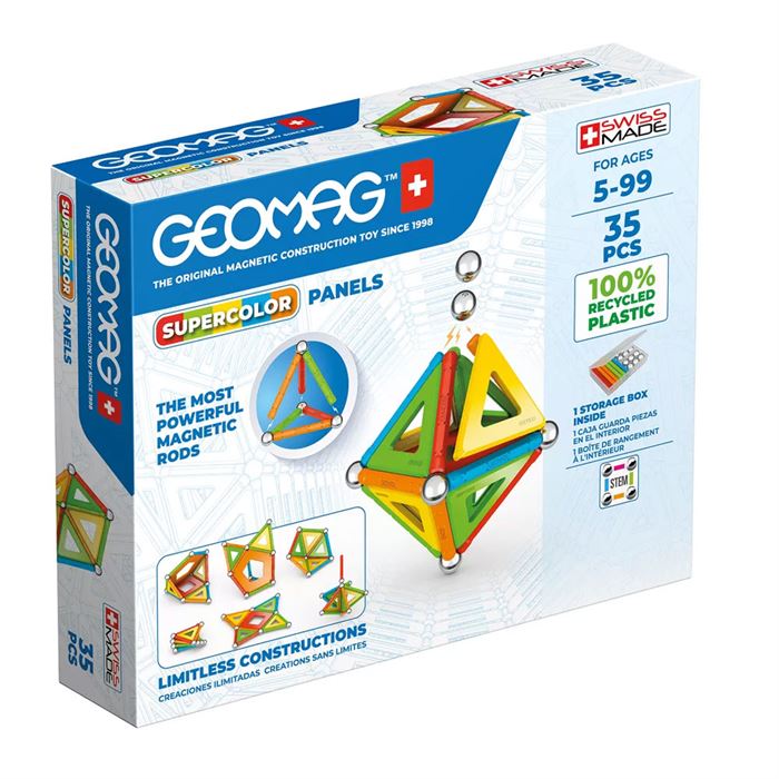 Geomag Supercolor Panels Recycled 35