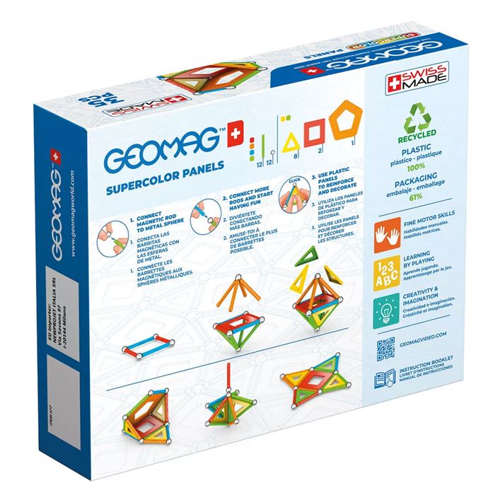 Geomag Supercolor Panels Recycled 35