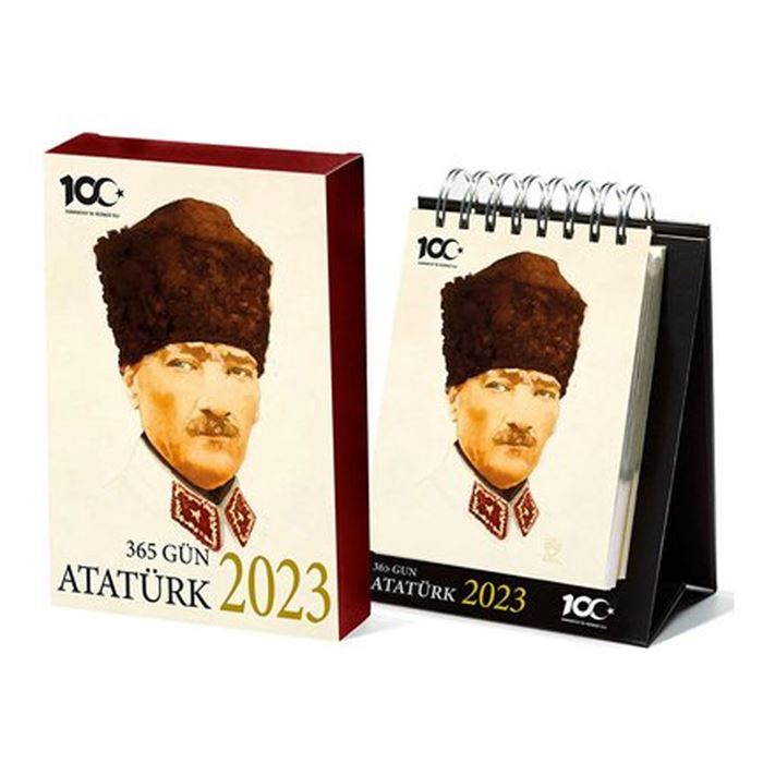 Atatürk 365 Gün 2023 Masa Takvimi