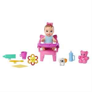 Barbie Bebek Bakıcısı Özellikli Minik Bebekler GHV83-HJY29