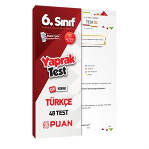 6 Sınıf Türkçe Yaprak Test Puan Yayınları