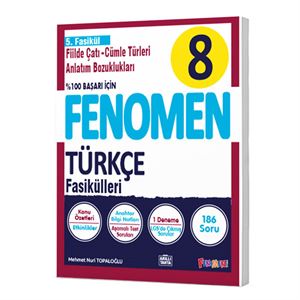 8 Sınıf Fenomen Türkçe 5 Fasikül Gama Yayınları