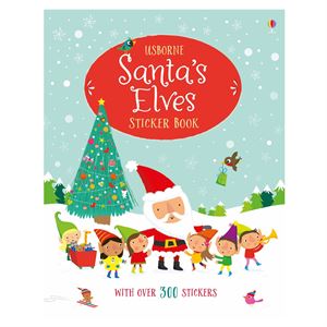 Santa's Elves Sticker Book Usborne