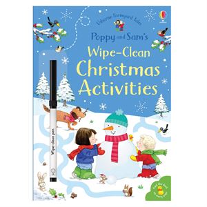 Poppy and Sam's Wipe-Clean Christmas Activities Usborne