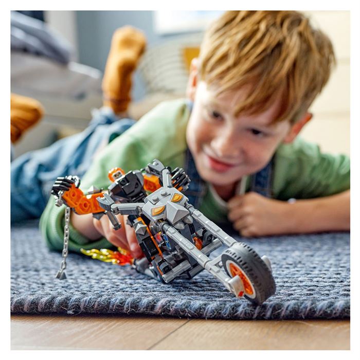 LEGO Marvel Ghost Rider Robotu ve Motosikleti 76245