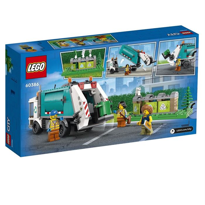 LEGO City Geri Dönüşüm Kamyonu 60386