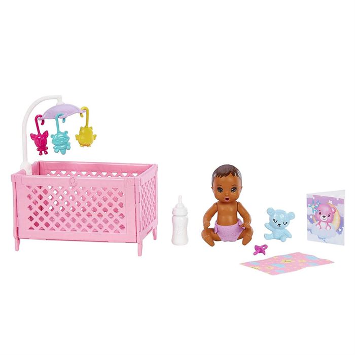 Barbie Bebek Bakıcısı Bebeği ve Aksesuarları Oyun Setleri FHY97-HJY34