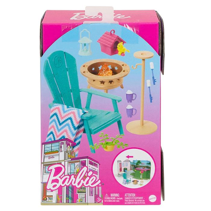 Barbie'nin Ev Dekorasyonu Oyun Setleri HJV32-HJV33