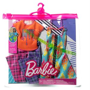 Barbie'nin Kıyafet Koleksiyonu 2'li Paketler GWF04-HJT34