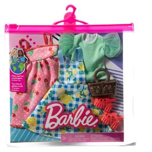 Barbie'nin Kıyafet Koleksiyonu 2'li Paketler GWF04-HJT33