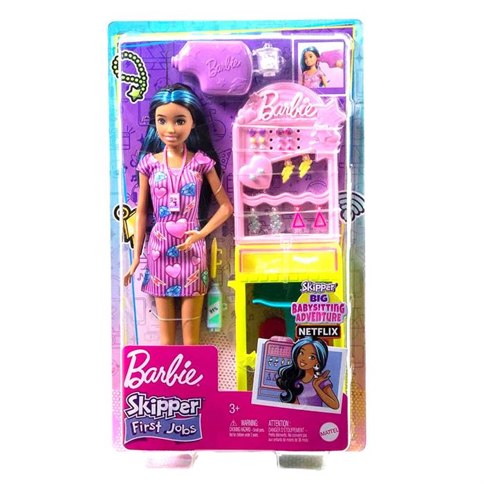 Barbie Skipper'ın Takı Standı Oyun Seti HKD78