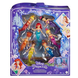 Disney Prenses Ariel ve Kız Kardeşleri Oyun Seti HLW96
