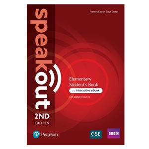 Speakout 2nd Ed. Elem Students’ Book w-DVD-e-book
