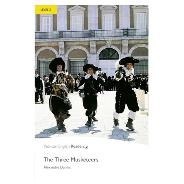 Per Level 2: The Three Musketeers Bk/Mp3 Pack-Pearson ELT