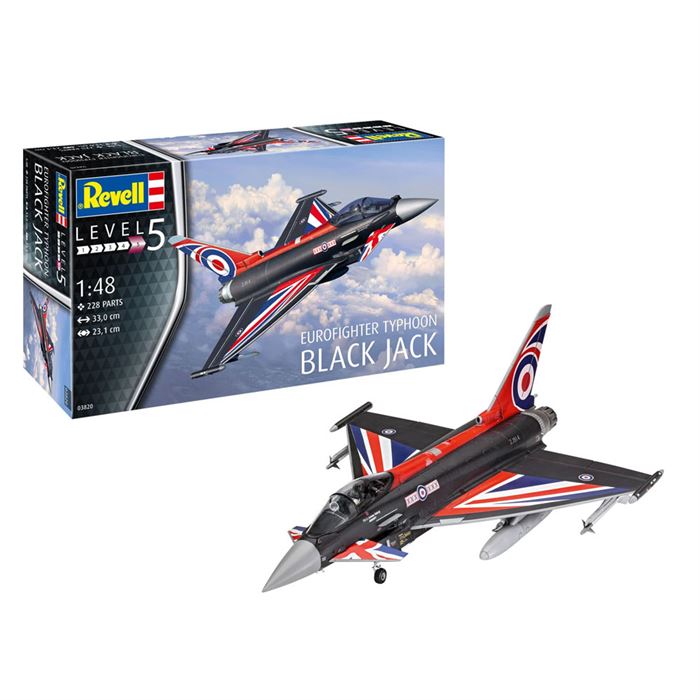 Revell Maket Eurofighter Typhoon Black Jack 03820