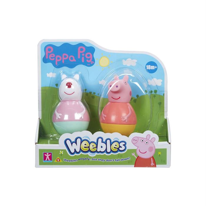 Weebles Peppa Pig 2Li Paket Peppa Pig&Suzzy Sheep 7666