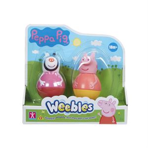 Weebles Peppa Pig 2Li Paket Peppa Pig&Zoe Zebra 7666