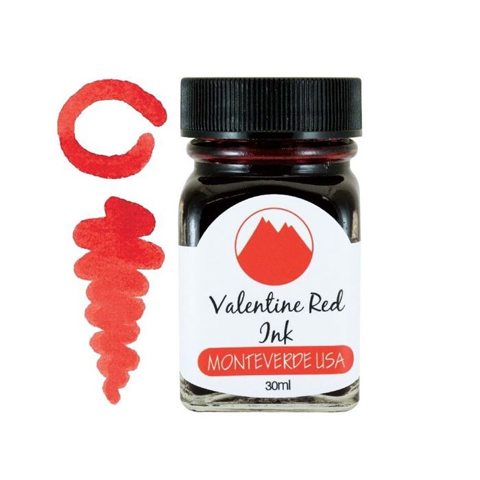 Monteverde Şişe Mürekkep 30ml Valentine Red