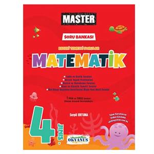 4 Sınıf Master Matematik Soru Bankası Okyanus Yayınları
