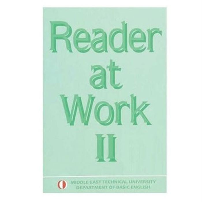 Reader at Work 2 ODTÜ Yayıncılık