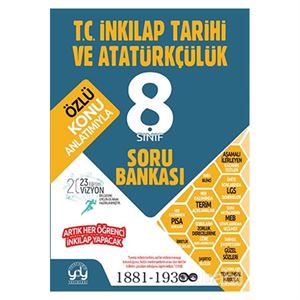 8 Sınıf T C İnkılap Tarihi ve Atatürkçülük Soru Bankası Yusuf Demir Yayınları