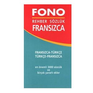 Fransızca Rehber Sözlük Fono Komisyon FONO Yayınları