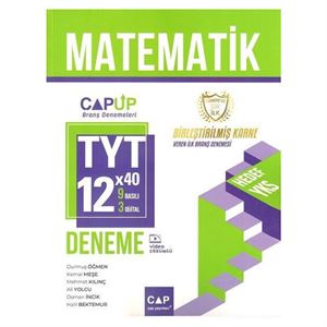 TYT Matematik 9x3 Up Deneme Çap Yayınları