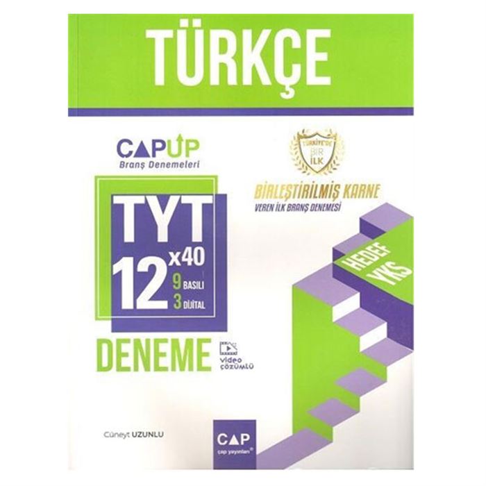 TYT Türkçe 9x3 Up Deneme Çap Yayınları