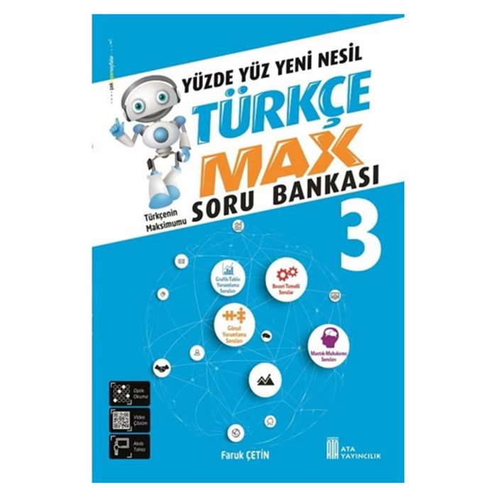 3 Sınıf Math Max Türkçe Soru Bankası Ata Yayınları