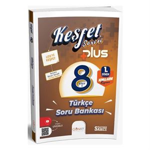 8. Sınıf Keşfet Plus 1. Dönem Türkçe Soru Bankası Günay Yayınları