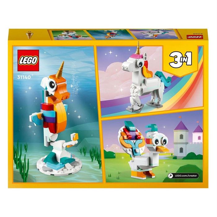 LEGO Creator Sihirli Tek Boynuzlu At 31140