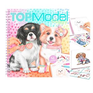 Top Model Create Your Doggy Boyama Kitabı 12164