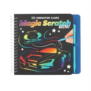 Top Model Monster Cars Mini Magic Scratch Book 12116