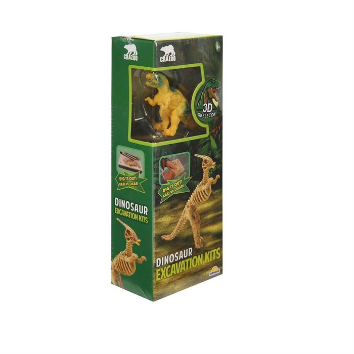 Crazoo Dinozor Figürlü 3D Kazı Seti S00003563