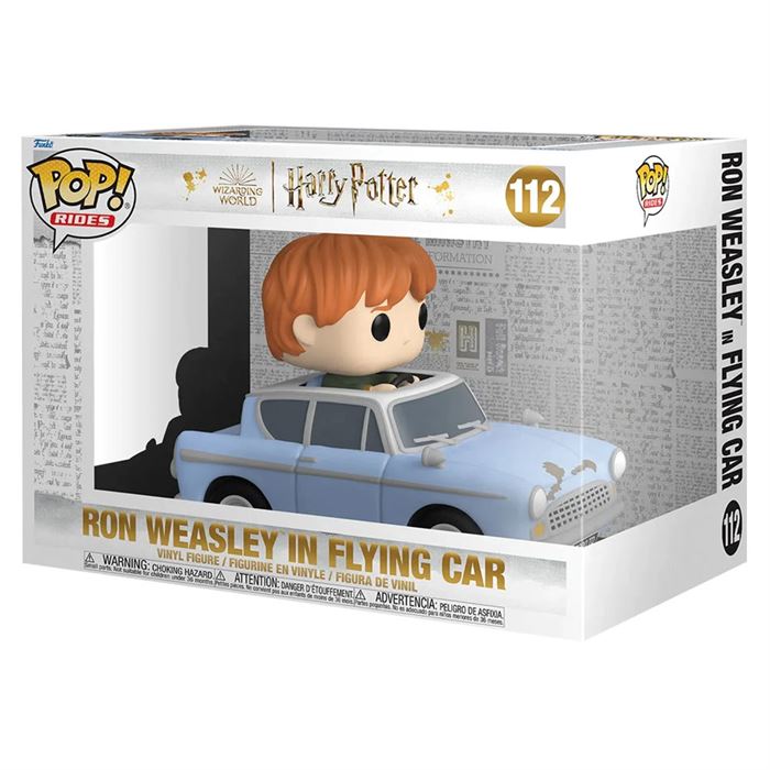 Funko POP Deluxe Figür Harry Potter 20th Anniversary Ron with Car 65654